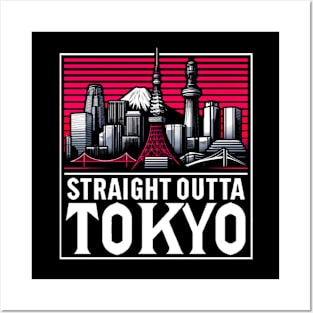 Straight OUTTA TOKYO Posters and Art